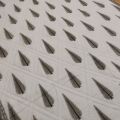 Cotton Black Printed leaf pattern block print quilt