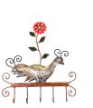 Wrought Iron Decorative Bird Cloth Hanger