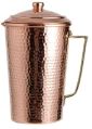 metal round pure copper pitcher ayurveda copper jug