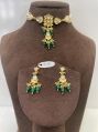 MJ-S-243 Yellow Green Necklace Set