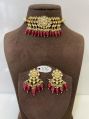 MJ-S-376 Yellow Ruby Necklace Set