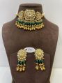 MJ-S-642 Yellow and Green Necklace Set