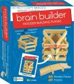 Rectangular Brown brain builder wooden building planks
