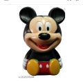 Plastic Multi Colour New mickey mouse money bank