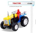 Plastic Black Yellow Good toy tractor