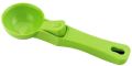 Green Polished plastic ice cream scoop