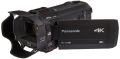 Black panasonic 4k ultra hd video camera camcorder