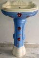 Ceramic Rectangular Available in Many Colors Plain Printed Polished Finecera big starling pedestal wash basins