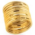 New Stainless Steel Golden ring coil spring