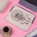 As per requirement Printed canvas laptop sleeve