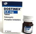 dostinex cabergoline tablets