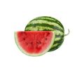 Organic Green fresh watermelon