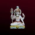 7 Inch Marble Shiva Statue