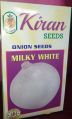 Organic Brown milky white onion seeds