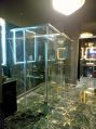 Toughened Glass  Material  Rectangular Square Transparent 10 mm glass shower cabinets