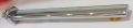 Bright Chrome Plates Grey Hale stainless steel oval shower arm