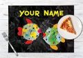 Synthetic Sheet Rectangular Mulit Colour Printed customized table mats