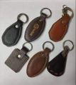 Multishape Multicolor leather keychain
