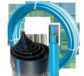 Round Blue mdpe water supply pipes