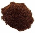 Brown coffee powder