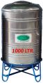 PK Cylindrical NA 40Kg Silver New Stainless Steel Water Tank
