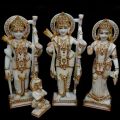 Cultural Marble Marble Dust Marble Powder Painted White White Marble 18 inch marble ram darbar statue
