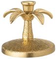 Tree shaped Golden Polished brass antique fancy candle stand
