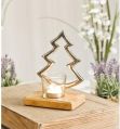 Christmas Tree Shaped Metal Candle Stand