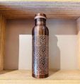 900ml Etching Copper Water Bottle