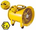 Yellow 220v 550w explosion proof portable ventilation blower fan