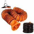 Orange PVC Flexible Duct Hose