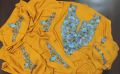 Unstitched Cotton Embroidered Kashmiri Suit
