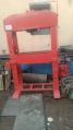 Mild Steel Polished Red Hand Operated Hydraulic Press