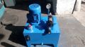 Mild Steel Blue 220 V mini hydraulic power pack