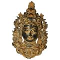 Polished Golden 1 kg brass goddess tara wall decor hanging