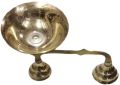 Brass Diya with Handle