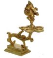 Brass Ganesha Oil Lamp
