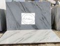 Polished Rectangular Grey White mathbhar marble slab