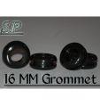 16mm Plastic Black Grommet