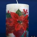 Paraffin Wax Polished Multi Color designer pillar candle
