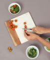 Square All Color available Plain marble cutting board cum platter plate