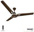 White and Metallic Brown 34 W 140-285 V 0.99 oceco smart h1 ceiling fan