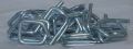 NILKANTH Stainless Steel RECTENGULAR Silver cord strap buckles