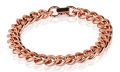 Copper bracelet for men pure copper   curb bracelet