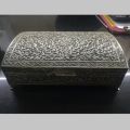 Antique Solid Silver Brass Box
