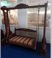 Wooden Carved Swing Jhula for Home