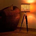 Wood Kraftinn tripod floor lamp