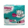 Non Woven Light Blue Printed happy baby pull-up diapers