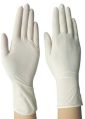 White Plain latex surgical sterile gloves