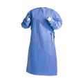 PE Blue surgical disposable gown